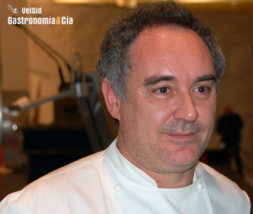 Ferrán Adrià y los aditivos Ferrán Adria en el Forum Gastronomic