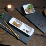 Platos de pizarra bandejas