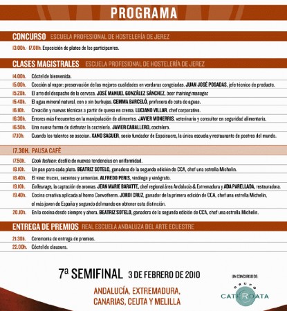 7ª Semifinal Concurso Cocinero del Año