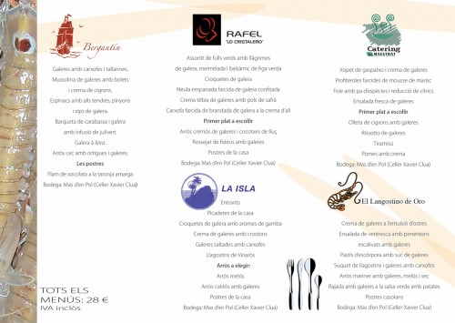 Jornadas de la Galera de Vinaròs Restaurantes