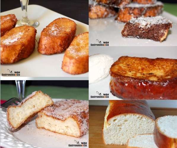 Recetas de torrijas Pan para torrijas