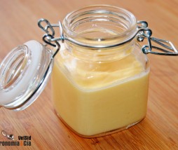 Crema de naranja en microondas