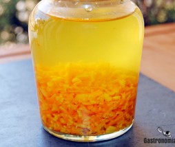 Extracto de naranja casero