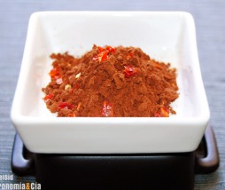 Chile, cacao y café Especias para marinar carne