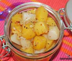 Chutney de persimon y pera Receta de chutney