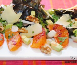 Ensaladas con frutas de otoño Recetas de ensaladas con fruta
