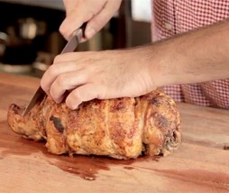 Pavo relleno, entero o deshuesado Cómo hacer un rollo de pavo relleno