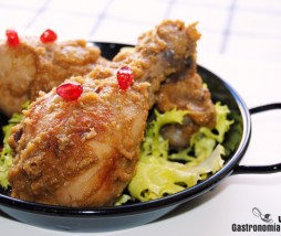 Receta de muslos de pollo