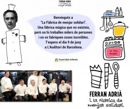 Ferrán Adrià y la fábrica de comida solidaria Ferrán Adrià i la fàbrica de menjar solidari