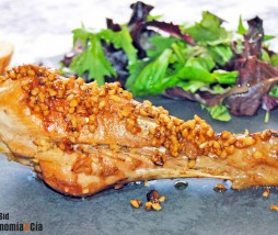 Muslos de pavo con almendras Receta de pavo