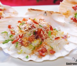 Vieiras al horno