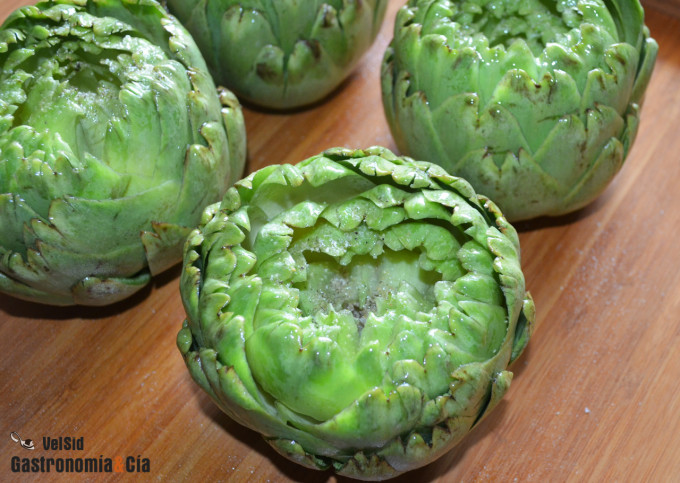 Cómo hacer alcachofas en el microondas