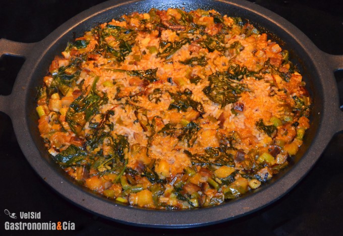 Arroz de verduras