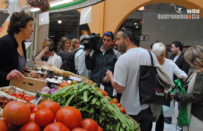 Cocina de mercado en los Mercados Municipales de Pamplo