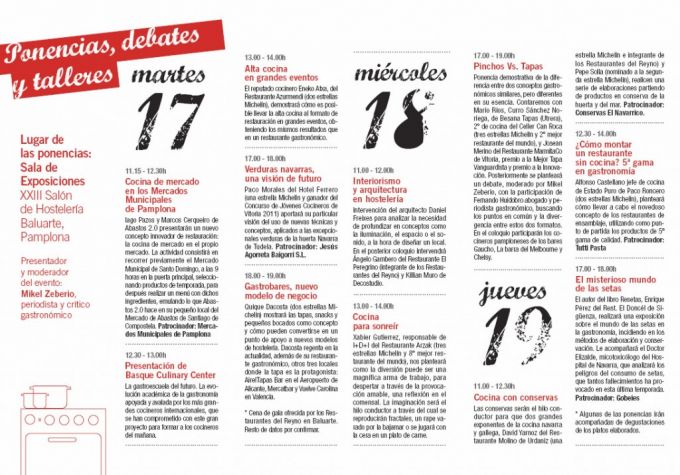 Aula de Encuentros Gastronómicos Reyno Gourmet