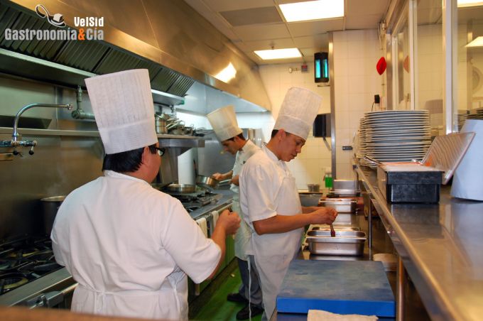 El funcionamiento de la cocina