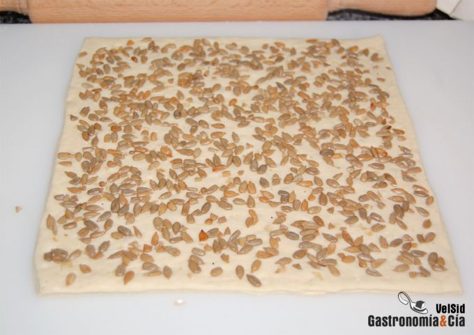 Palitos de pan con pipas