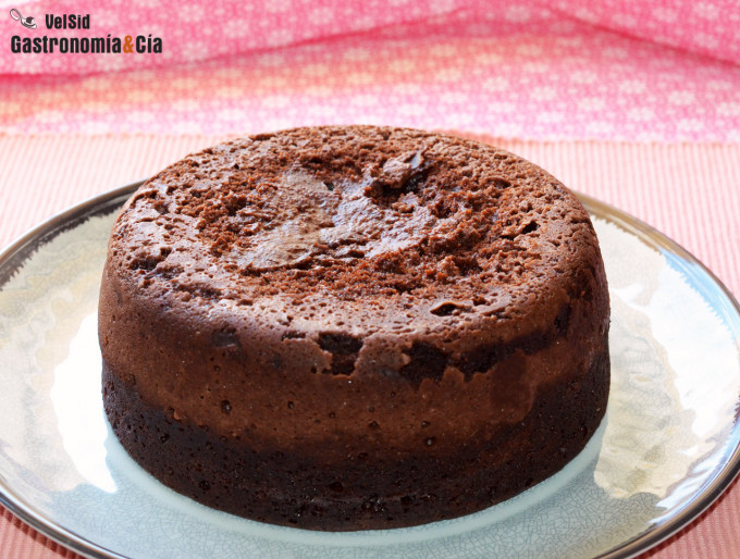 Receta de bizcocho de chocolate en microondas