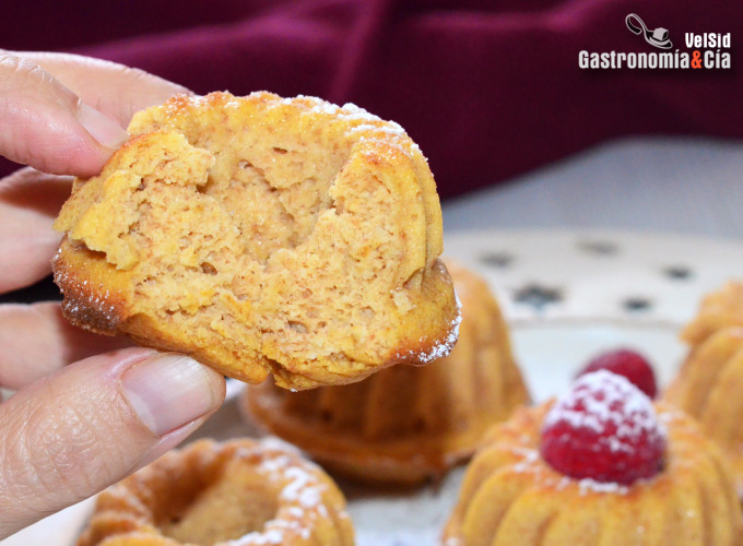 Bizcochitos de calabaza y almendra