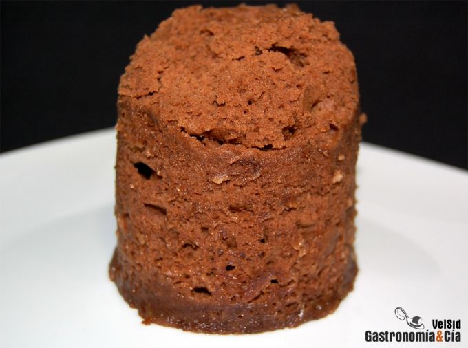 Bizcocho de chocolate en 5 minutos
