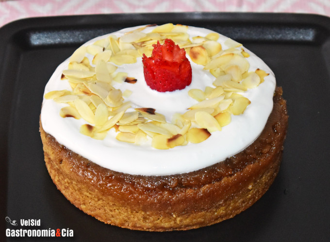 Bizcocho de calabaza y sirope de arce