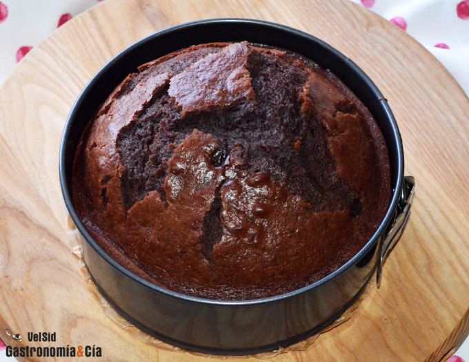 Bizcocho de chocolate