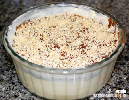 Bizcocho de coco y chocolate