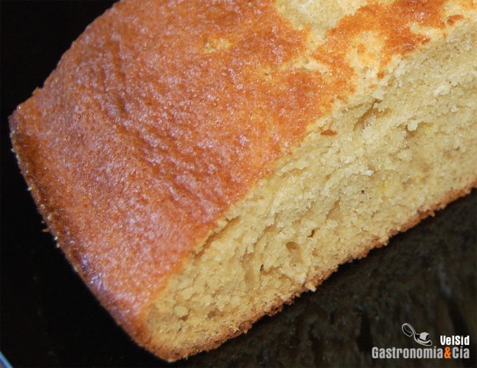 Bizcocho de piña colada