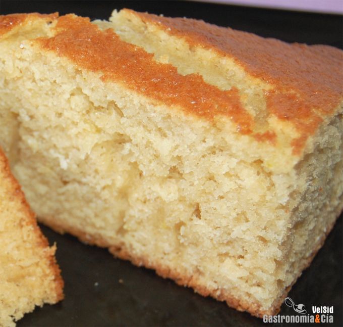 Bizcocho de piña colada