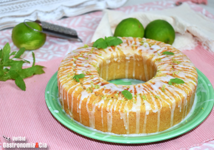 Bizcocho de lima súper esponjoso y jugoso