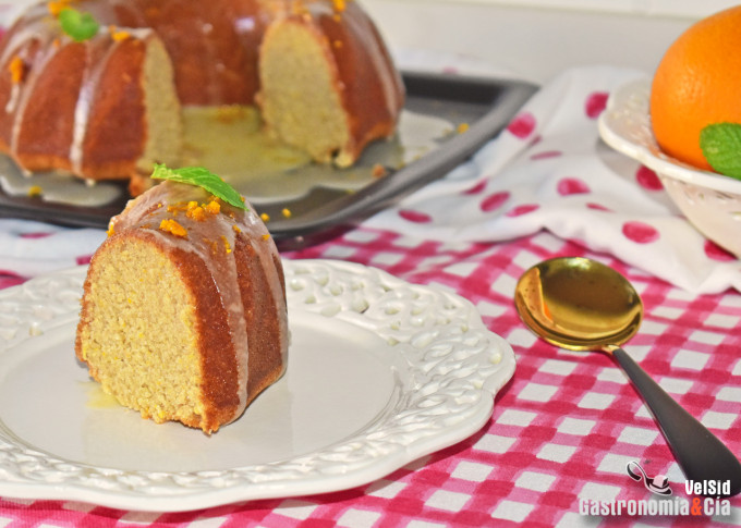 Receta de bizcocho de naranja