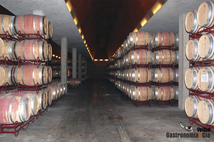 Estancia de maduración en barrica