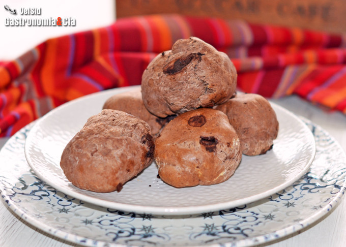 Bollitos de chocolate proteicos