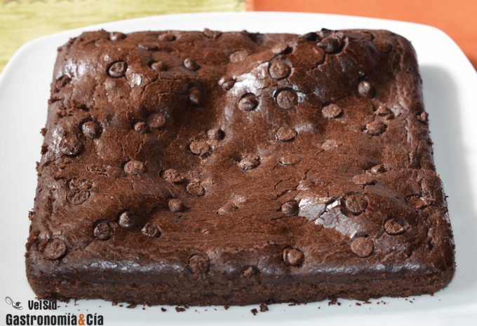 Brownie de chocolate y almendra