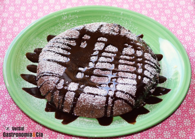 Cómo hacer un brownie en una sartén