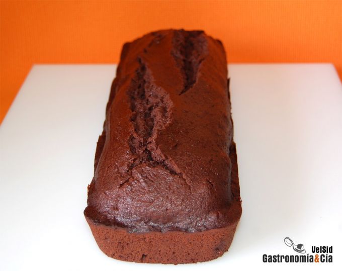 Cake de chocolate relleno de mascarpone y Cointreau