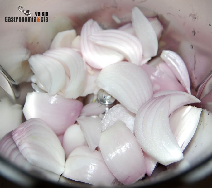 Cebolla confitada
