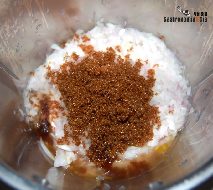 Cebolla confitada