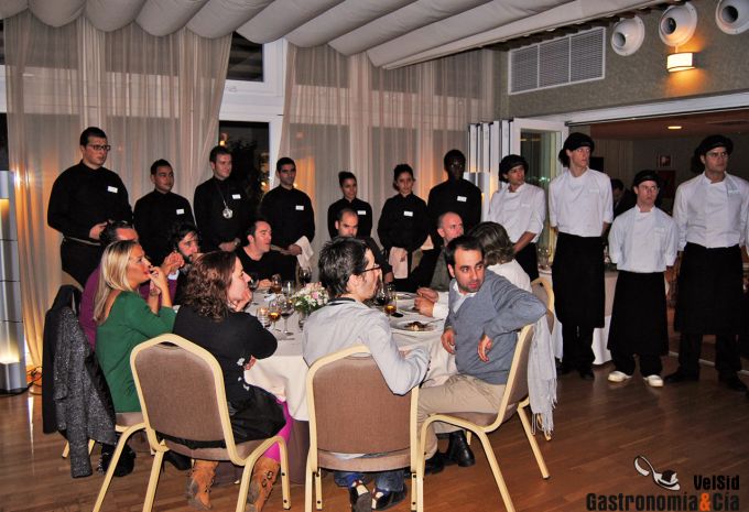 Menú degustación de los alumnos de CioMijas 2011 