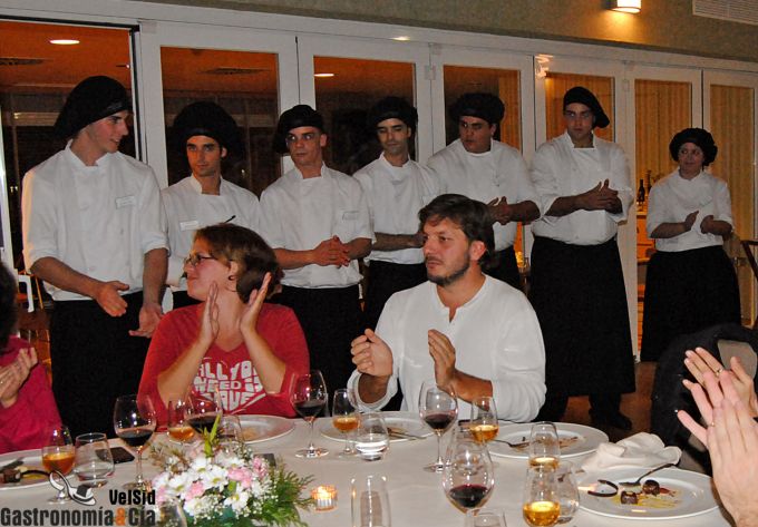 Menú degustación de los alumnos de CioMijas 2011 