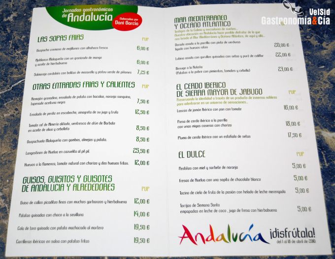 Jornadas Gastronómicas de Andalucía