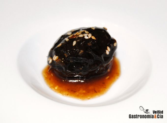 Ciruelas rellenas de cordero