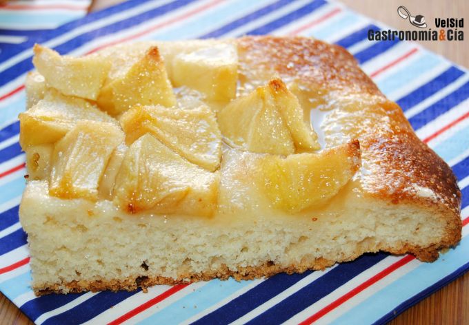 Coca fácil de manzana