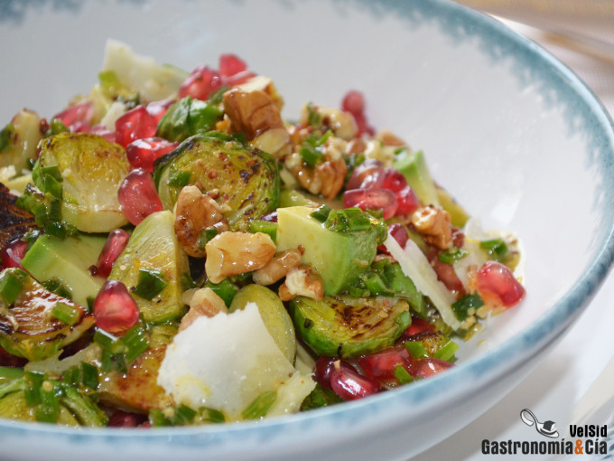 Cómo cocer coles de Bruselas en el microondas