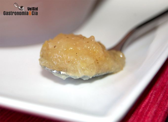 Compota de membrillo y puerro