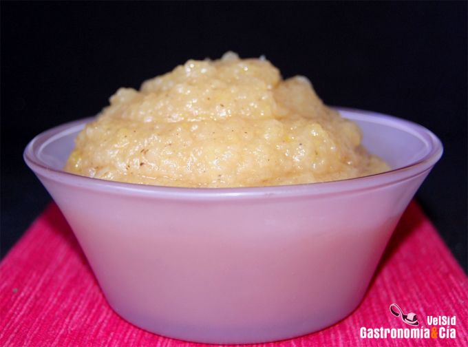 Compota de membrillo y puerro