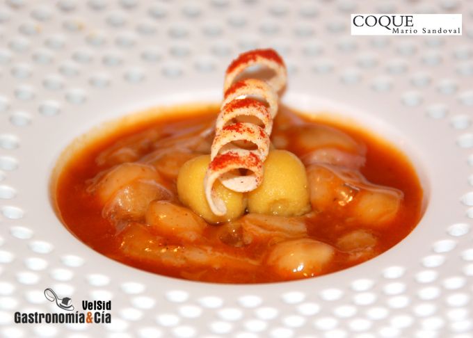 Menú degustación Madrid en Boca