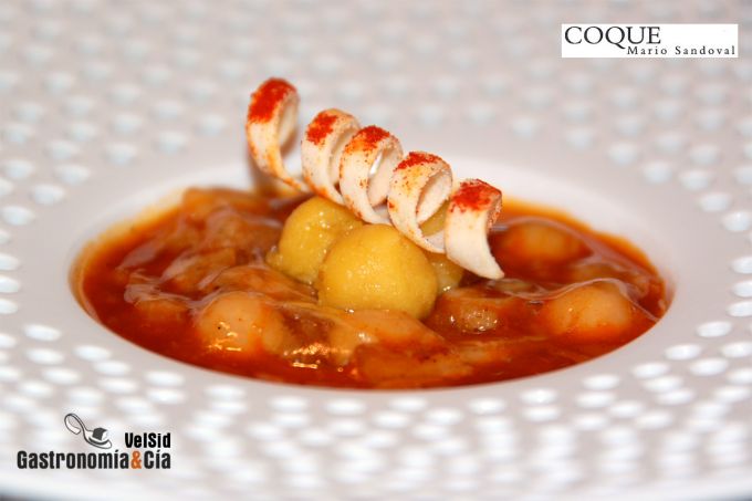 Menú degustación Madrid en Boca