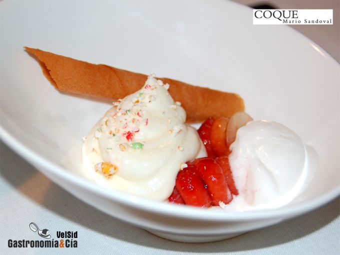 Menú degustación Madrid en Boca