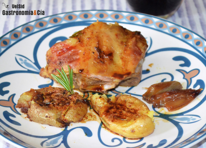 Cordero al ras el hanout y romero